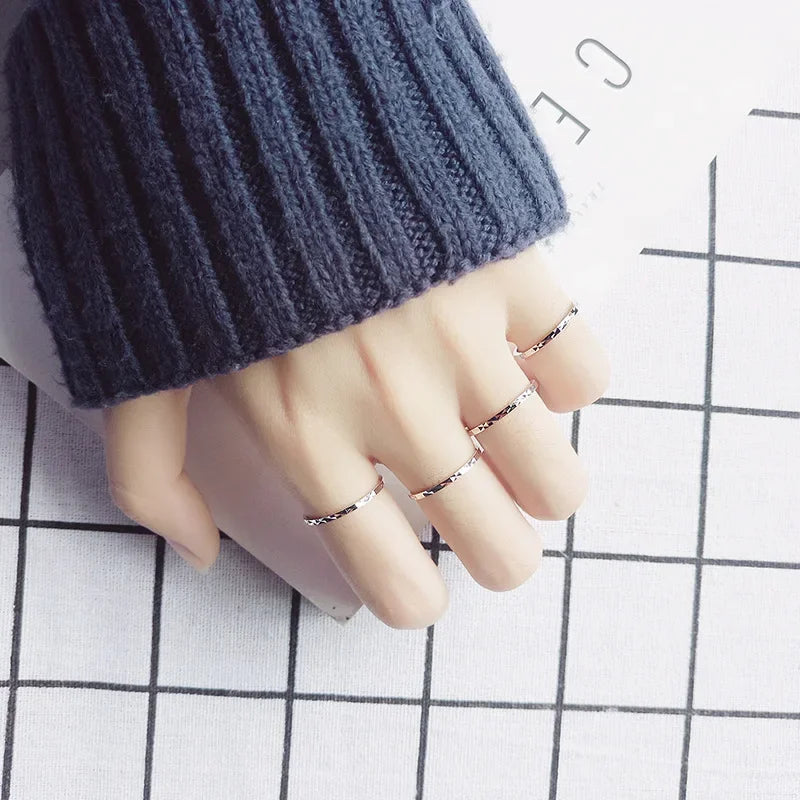 Wedding Ring Classic Round Finger Ring DA459