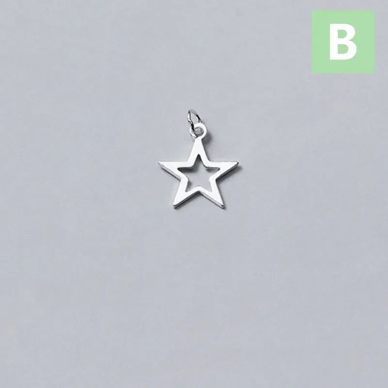 Star Charm Pendant DIY Accessories DZ209
