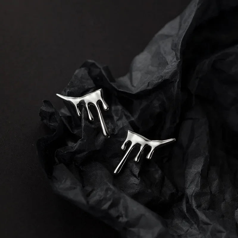 Irregular Water Drop Stud Earrings DA2816