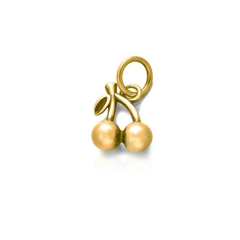 Vintage Cherry Charm Pendant DZ1885