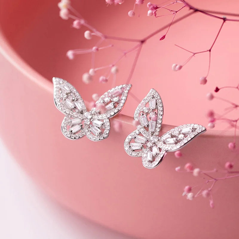Butterfly Dazzling Clavicle Necklace DA1526