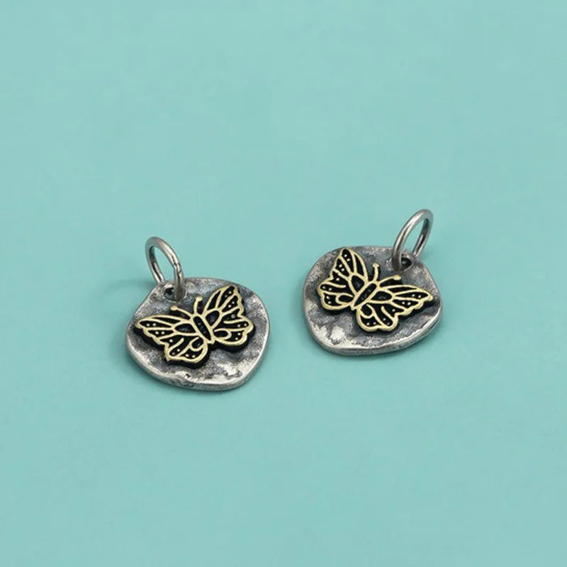 Insects Butterfly Charm Pendant DZ1639