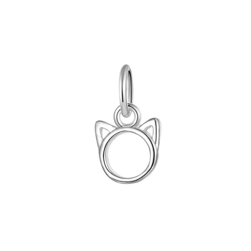 Cute Little Cat Charm Pendant DZ1777
