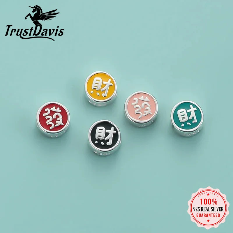 Cute Color Glue Dropper Beads Fit Bracelet Necklace DZ1179