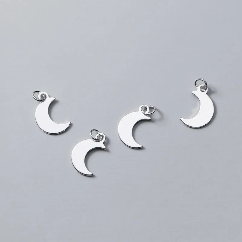Moon Charm Pendant Handmade DIY Accessories HY956