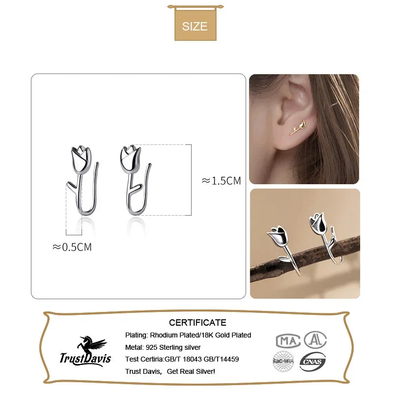 Flower Stud Earrings DA2431