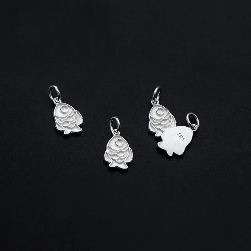 Fish Charms Pendant DIY Accessories HY116