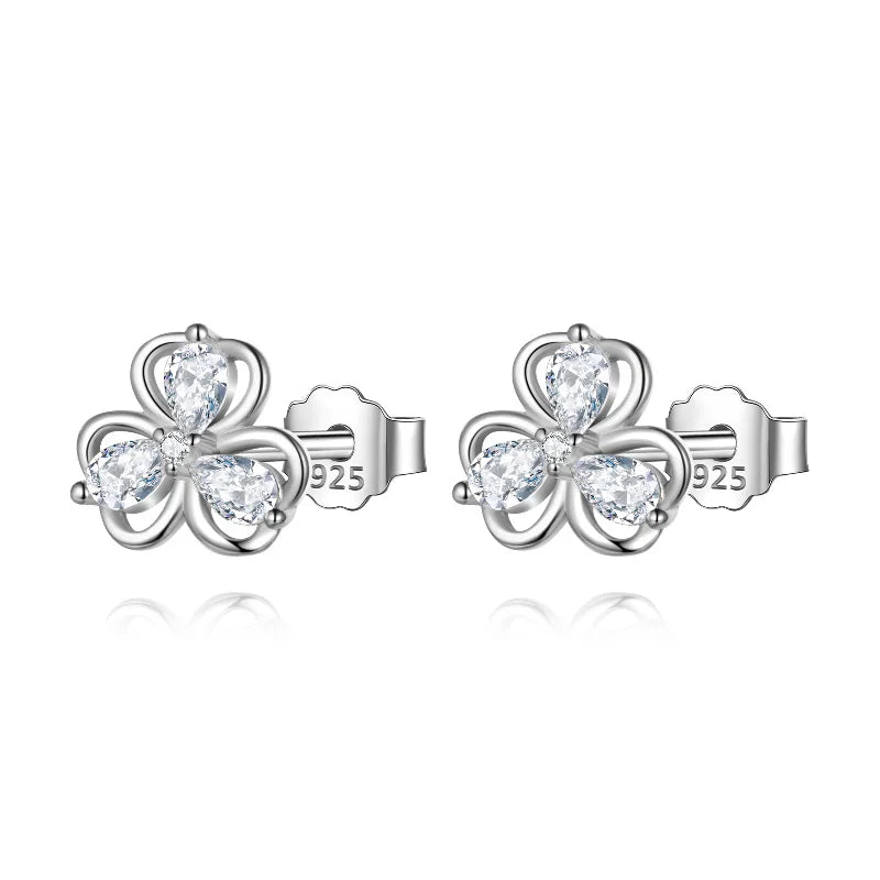 Flower Plant Stud Earrings DS4499