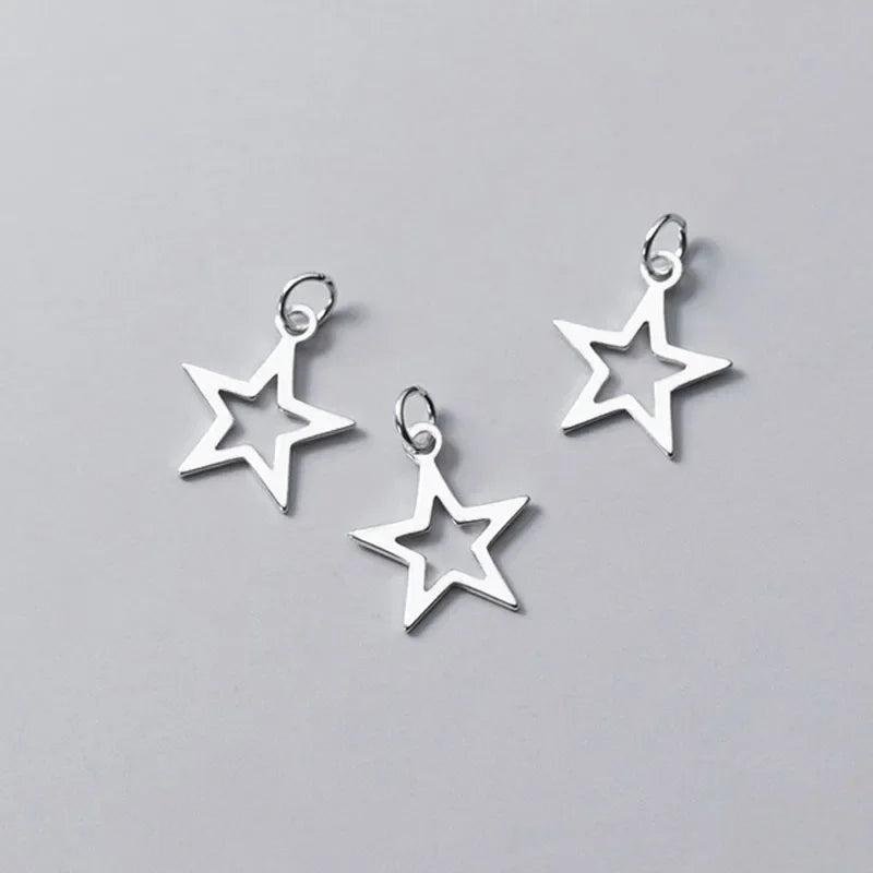 Star Charm Pendant DIY Accessories DZ209
