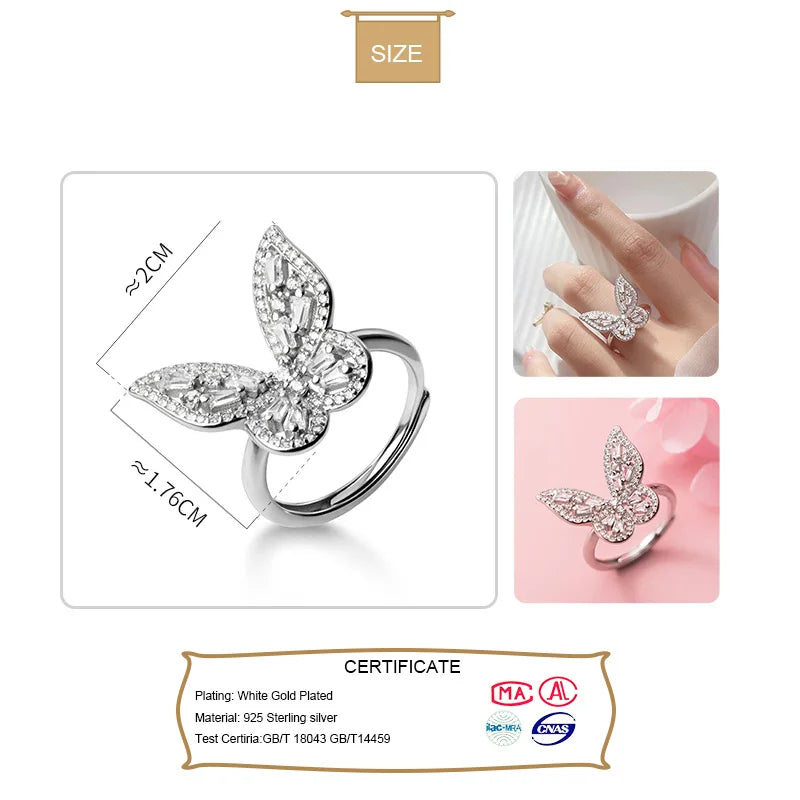 Butterfly Dazzling Clavicle Necklace DA1526