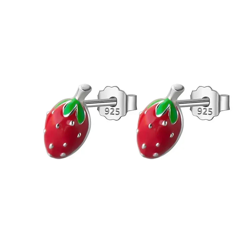 Strawberry Stud Earrings DS92