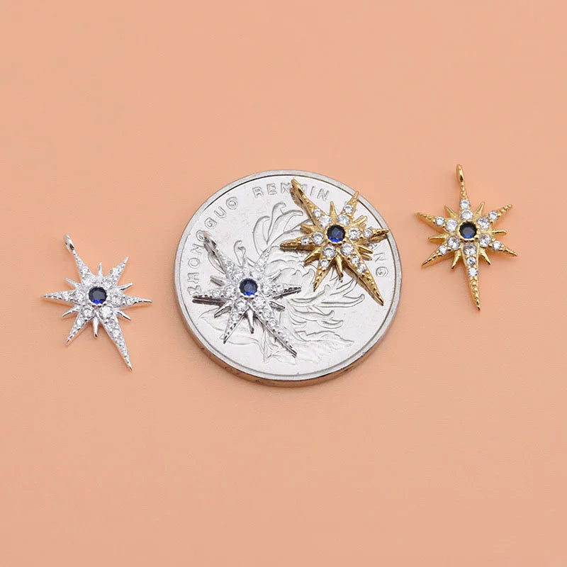 Star Charms Pendant DIY Accessories HY031