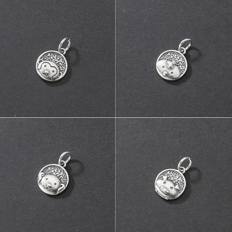 12 Sign Zodiac Pendant Handmade DIY Necklace Accessories Jewelry DZ813
