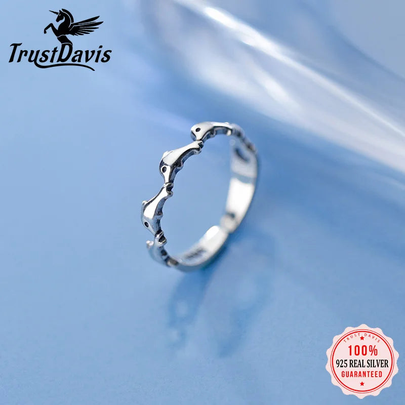 Animal Dolphins Ring DA30