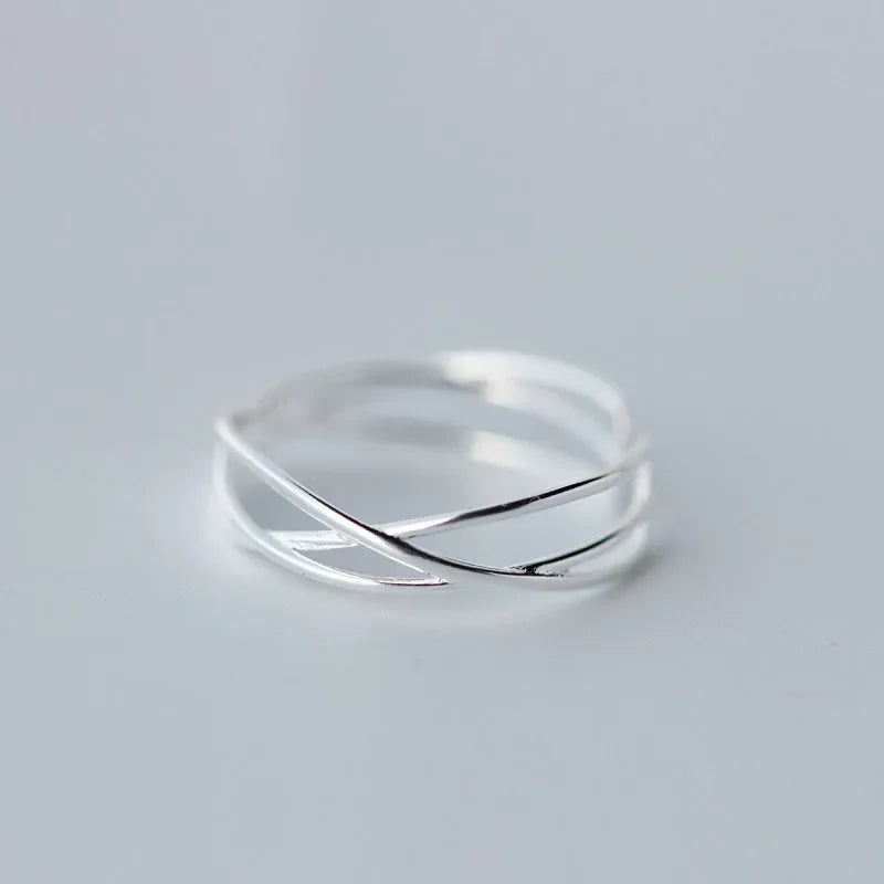 TrustDavis 100% 925 Sterling Silver Fashion Women Jewelry Hollow Cocktail Ring Sizable 5 6 7 Girls Xmas Gift DS482