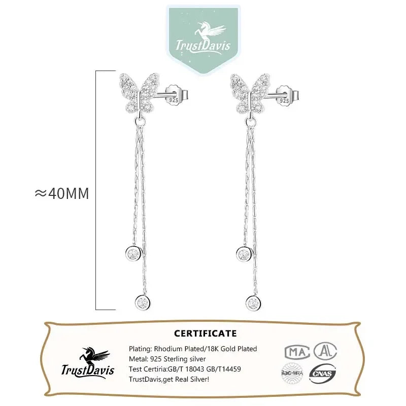 Butterfly Stud Earrings DS4563