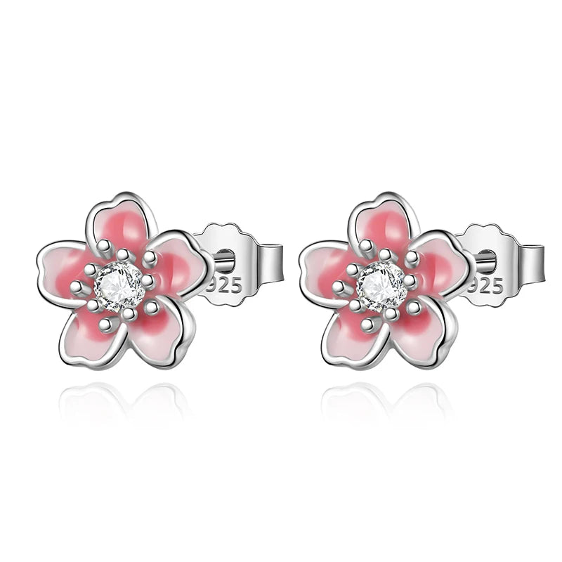 Flowers Stud Earrings DS4393