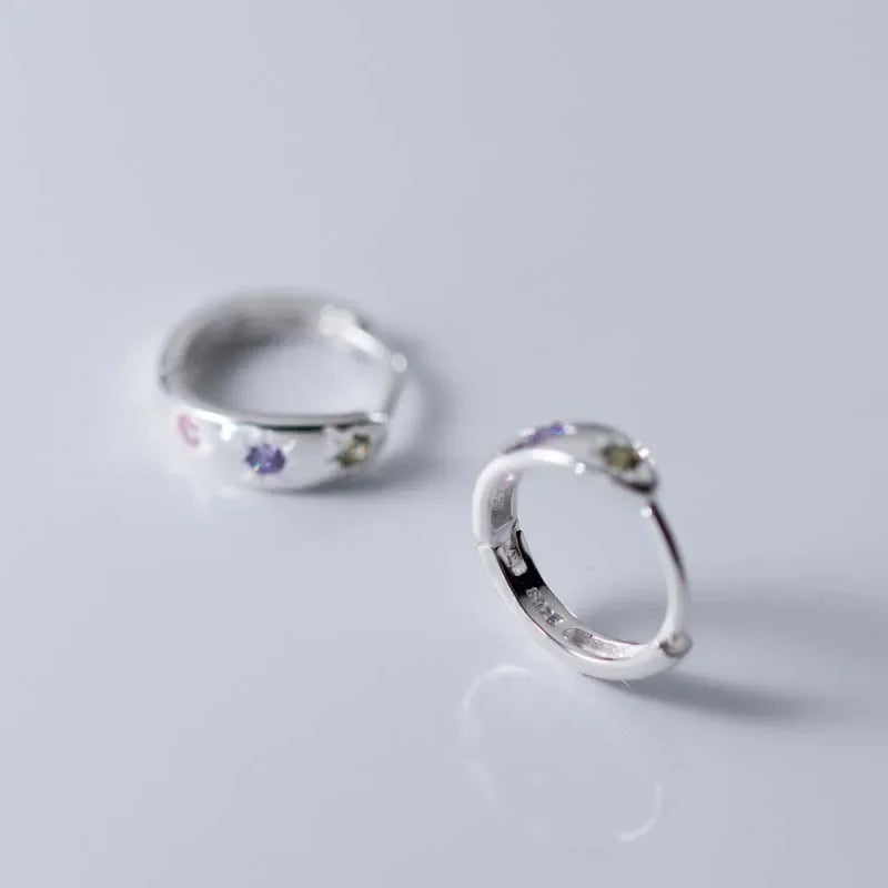 Trendy Minimalist Hoop Earrings DS4484