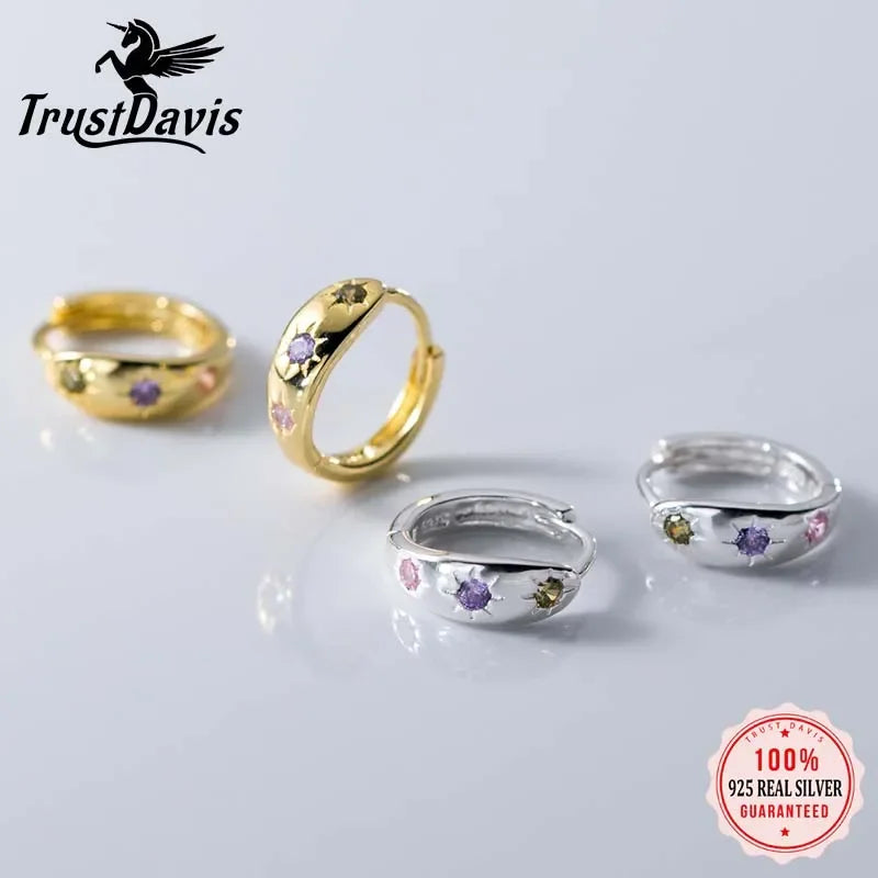 Trendy Minimalist Hoop Earrings DS4484