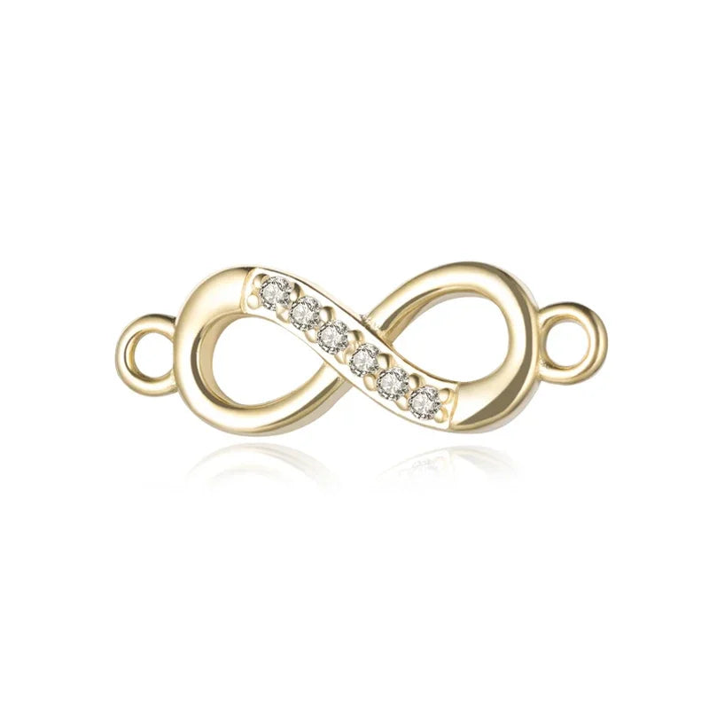 Infinite Shiny CZ Charm Pendant DZ244