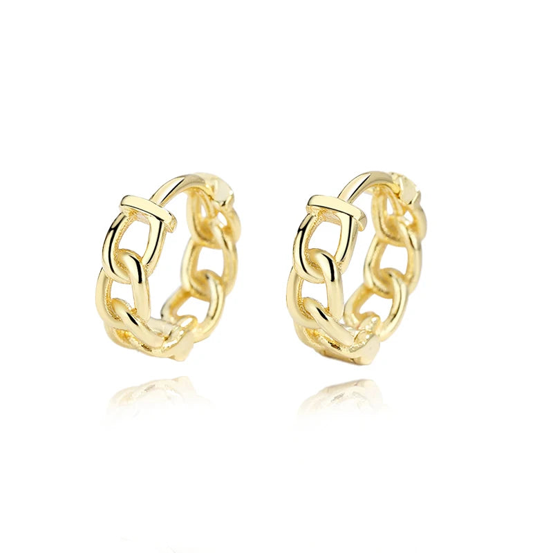 TrustDavis Real 925 Sterling Silve Hoop Square Cat's Paw Heart CZ Pendant Hoop Earrings For Daughter Girls Women Jewelry DG0190