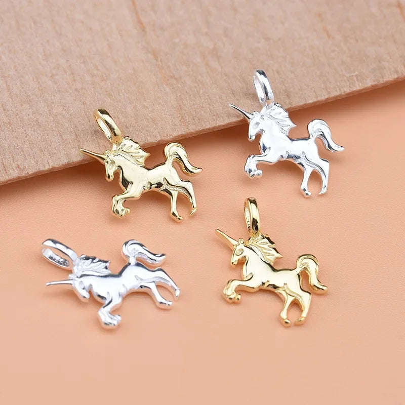 Animal Pegasus Unicorn Charms Pendant DIY Accessories Jewelry HY015