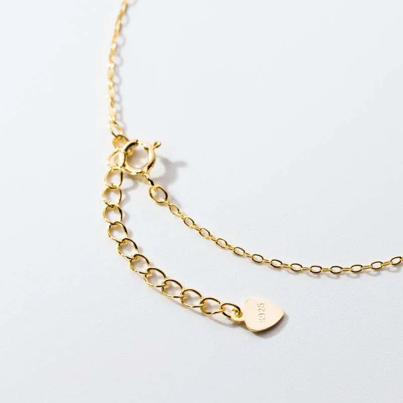 925 Sterling Silver Elegant Shiny Bracelet DS4548