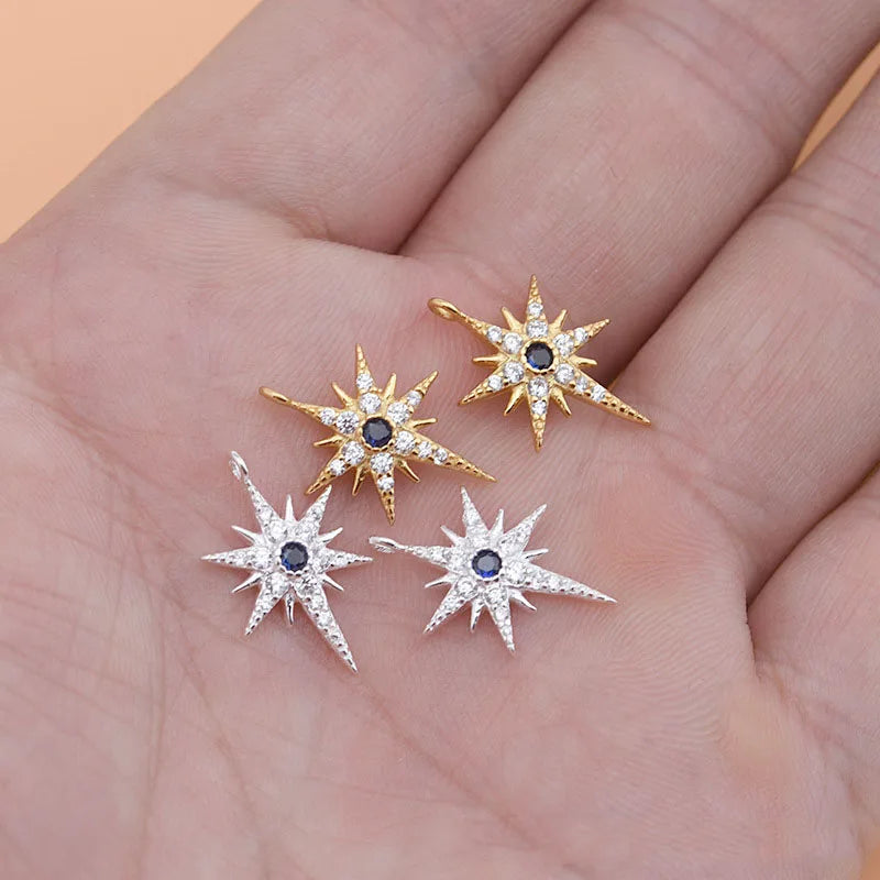 Star Charms Pendant DIY Accessories HY031