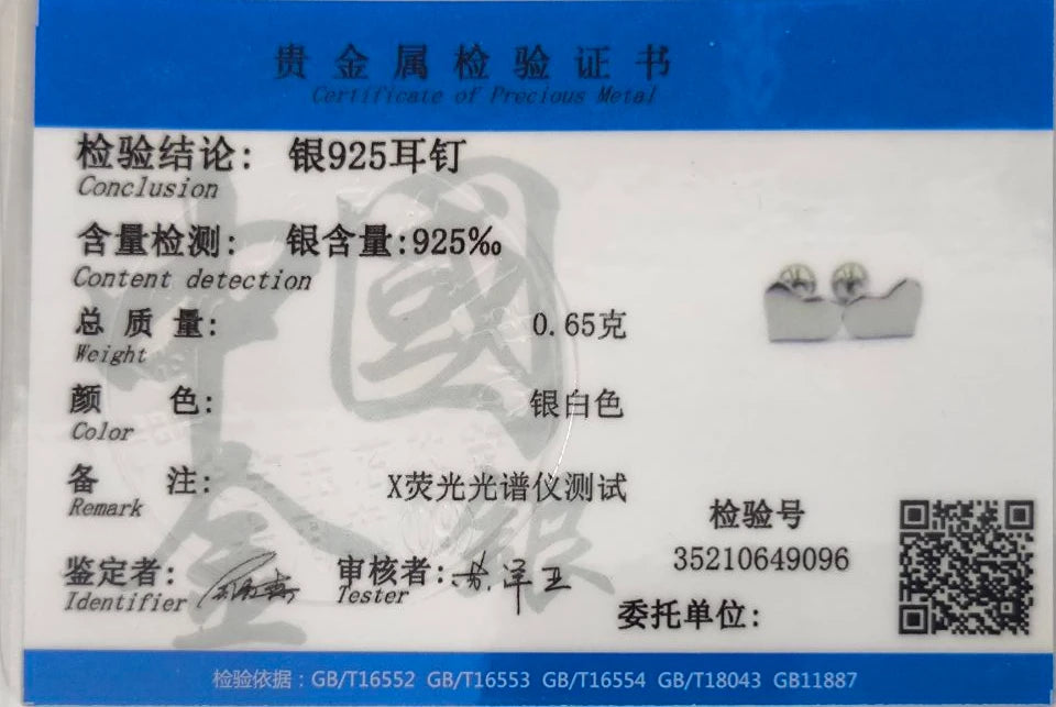 Heart Screw Stud Earrings DA1979