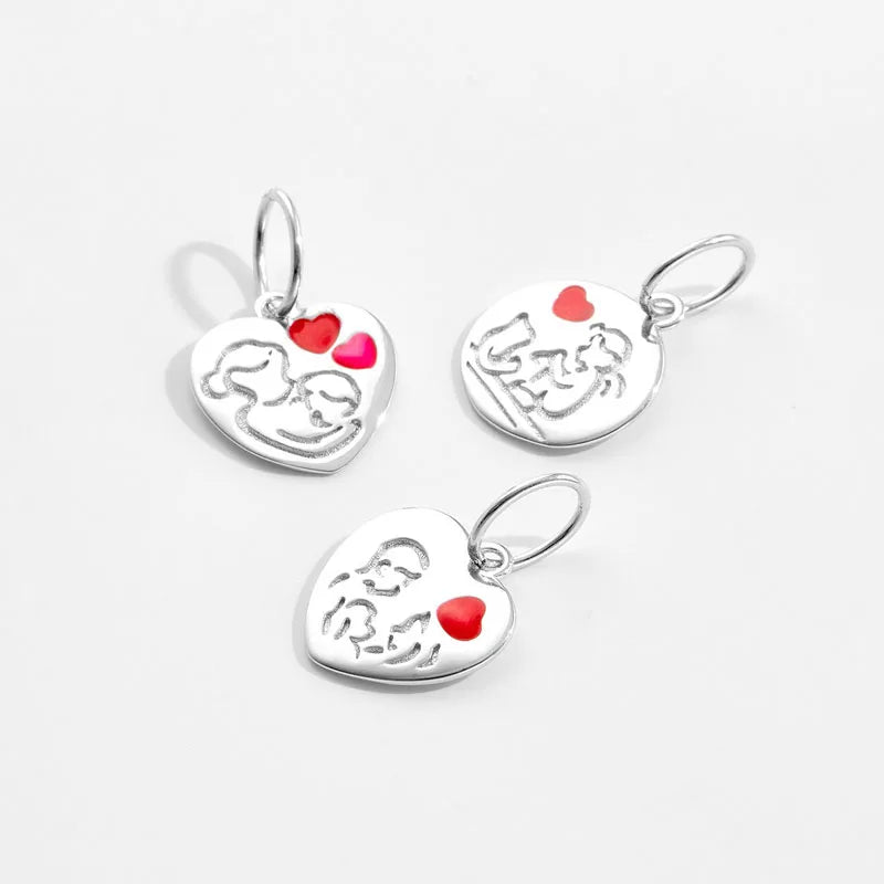 Fashion Family Heart Pendant DZ1935
