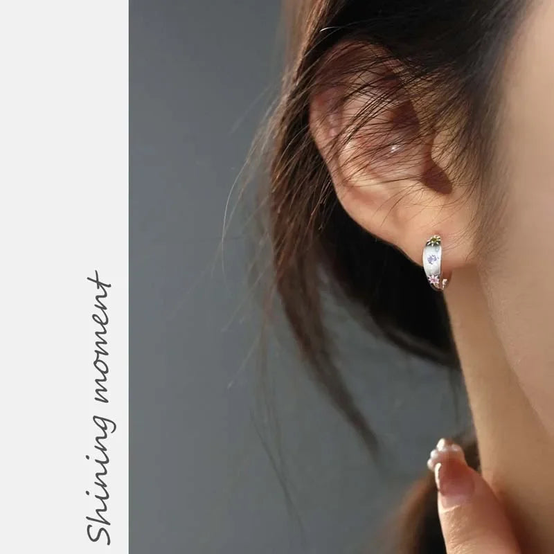 Trendy Minimalist Hoop Earrings DS4484