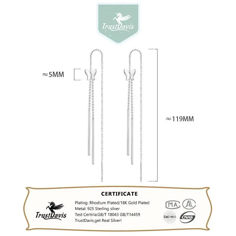 Long Tassel Party Gift Earring DS4007