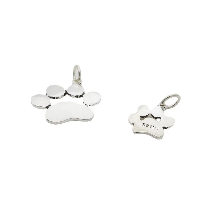 Cat Claw Pendant DIY Necklace Bracelet Accessories Fine S925 Jewelry HY806