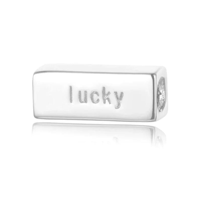 Cuboid Lucky Charms Beads Handmade Accessories HY058