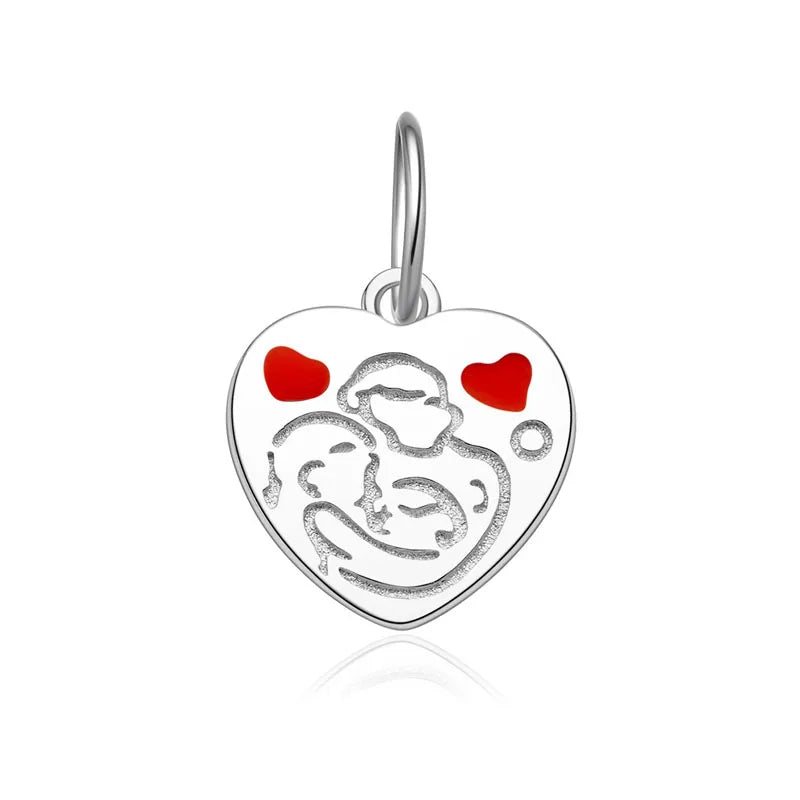Fashion Family Heart Pendant DZ1935