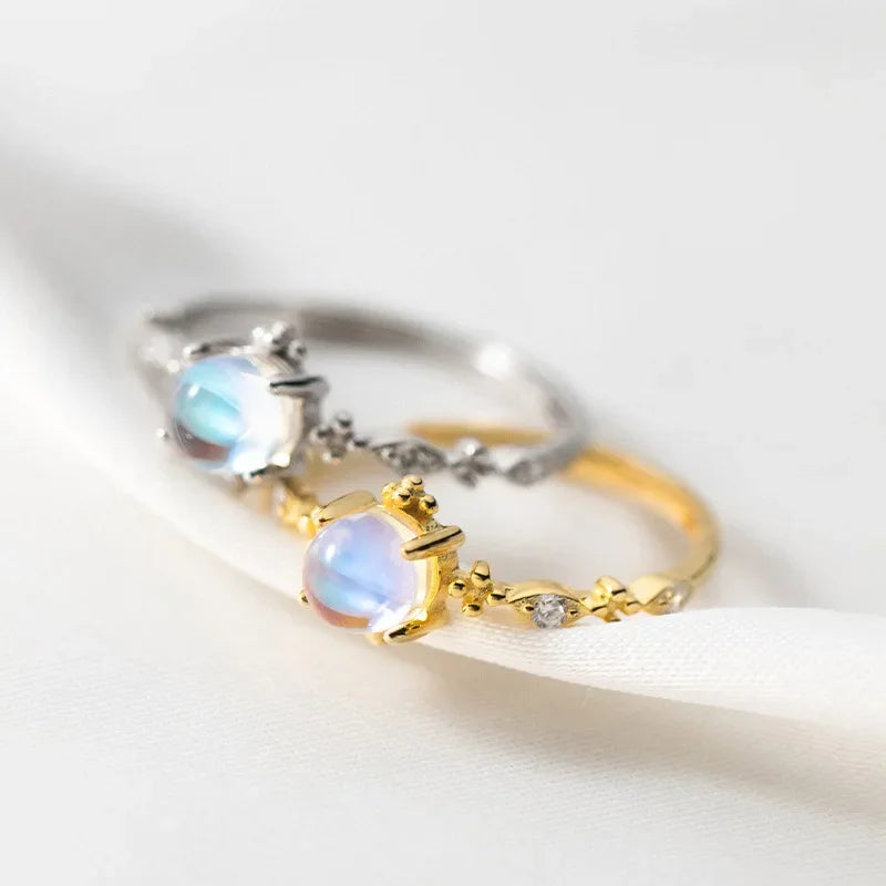 TrustDavis Real 925 Sterling Silver Sweet Synthesis Coloured Glaze Opening Rings For Women Wedding Party Gift Jewelry DG0144