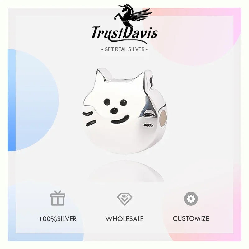 Sweet Cute Cat Animal Pendant DZ1650