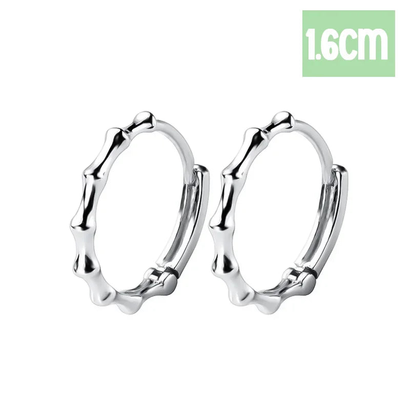 Hoop Earring Bamboo Ear Cuff Earrings DA1987