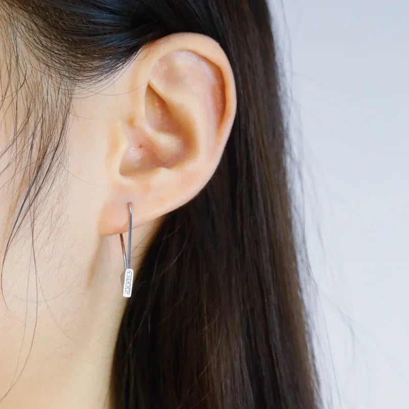 Geometry Hoop Earrings DS4357