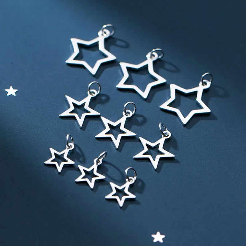 Star Charm Pendant DIY Accessories DZ209