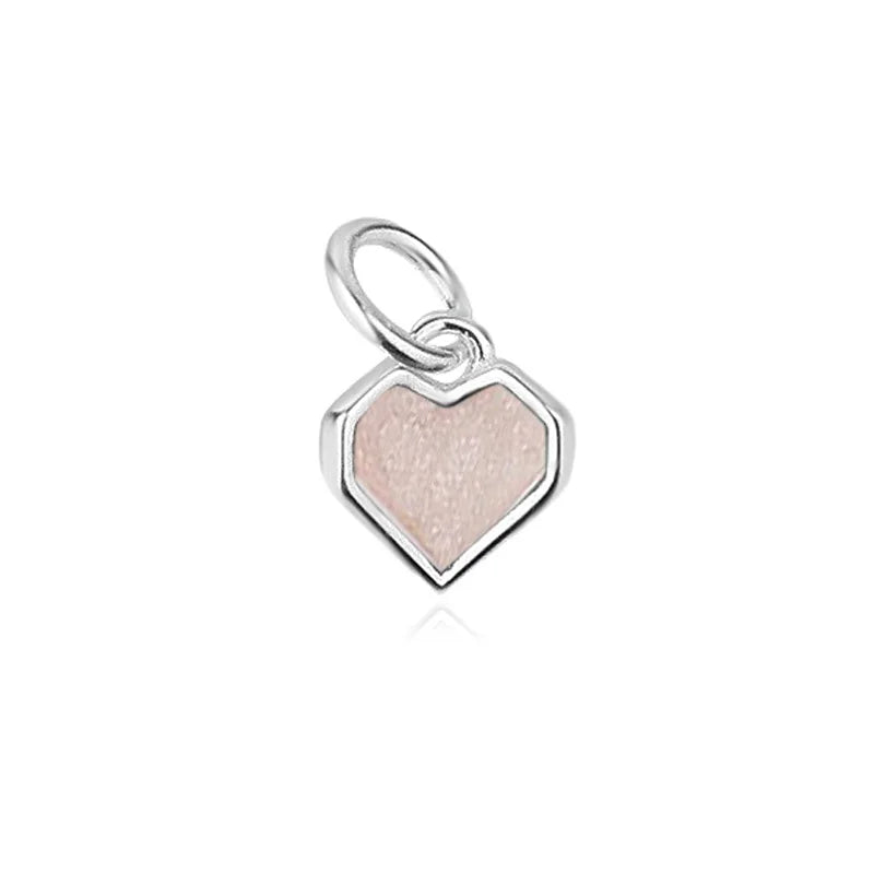 Heart Charm Pendant Handmade DIY Accessories DZ1710