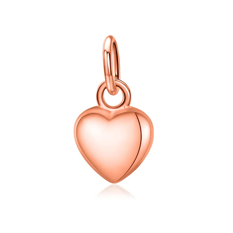 Heart Charm Pendant Handmade DIY Accessories Jewelry DZ75