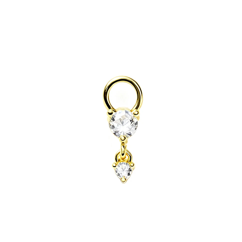 Fashion Gem Star Charm Pendant DZ1822