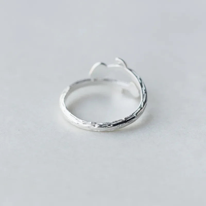 Leaves Cocktail Opening Ring DA153