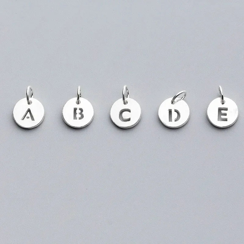 26 Letters Pendant For Women Wish Fine DIY Accessories Jewelry DZ81