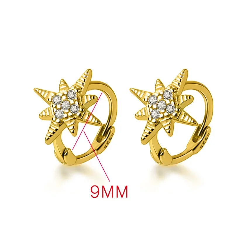 INS Star Mini Hoop Earring DA1601