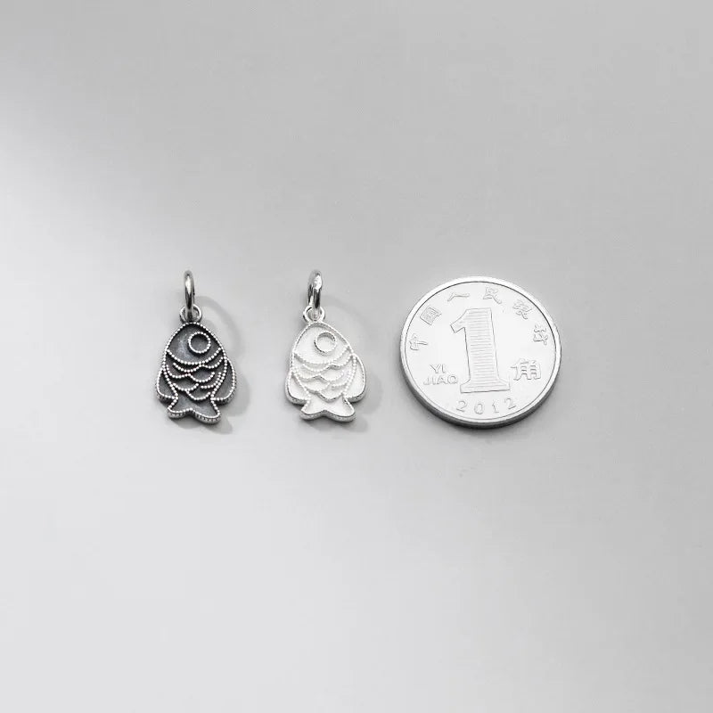 Fish Charms Pendant DIY Accessories HY116