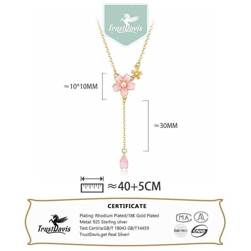 Pearl Flower Necklace DS4906