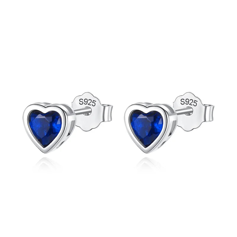 Romantic Heart Stud Earrings DE0038