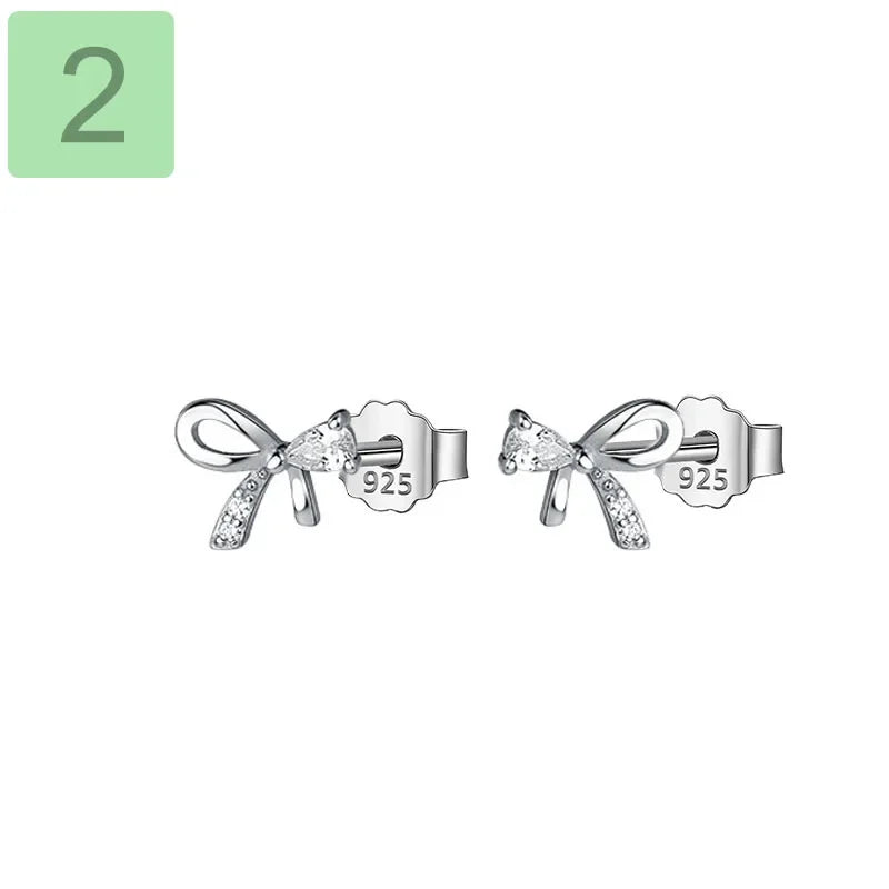 Version Diamond-studded Planet Star Moon Earrings DB1305